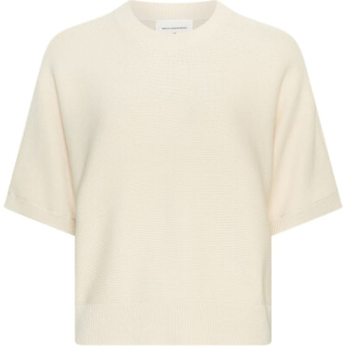 MSCH Copenhagen Mschthamira 2/4 Pullover Tops & T-shirts Dames - Shirt - Ecru - Maat M/L