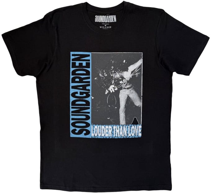 Soundgarden - Louder Than Love Heren Tshirt - S - Zwart