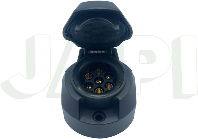 Stekkerdoos 7 polig waterdicht 12V