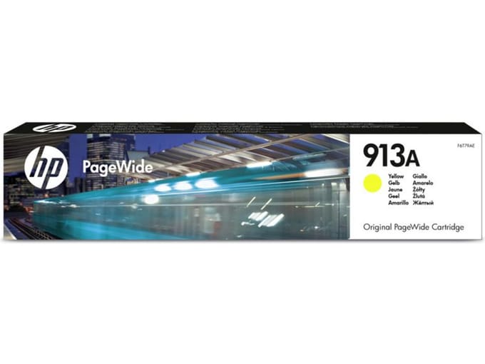 Inktcartridge hp f6t79ae 913a geel