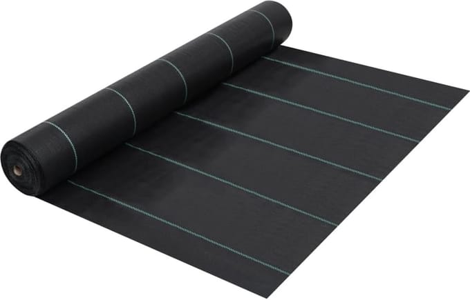 Worteldoek 2x50m Zwart Wortelbegrenzing en Onkruidwering