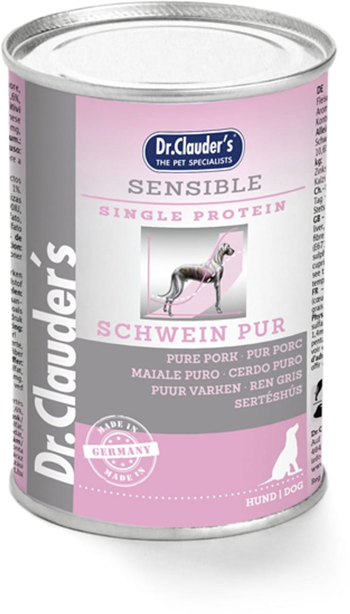 Dr Clauder's Geselecteerd Vlees Verstandig 6x400g - Zalm & Aardappel