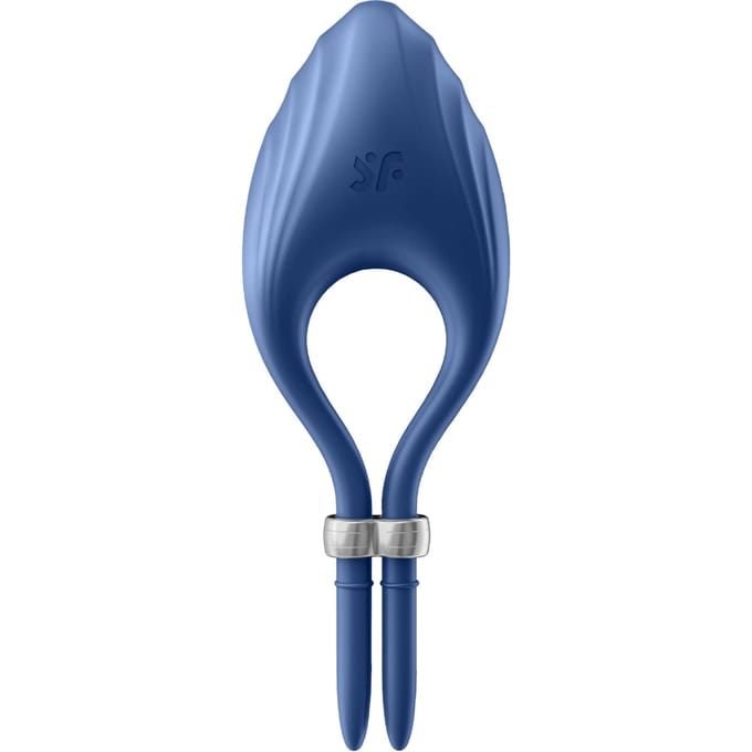 Satisfyer, penisring, Duelist, in maat verstelbaar, met powermotor, gemaakt van siliconen