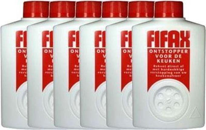 Fifax Keuken Ontstopper Rood *bestekoop Voordeelverpakking