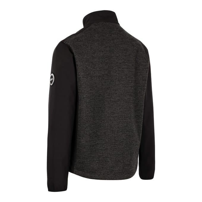 Trespass Heren Mariano DLX Soft Shell Jas (Zwart)