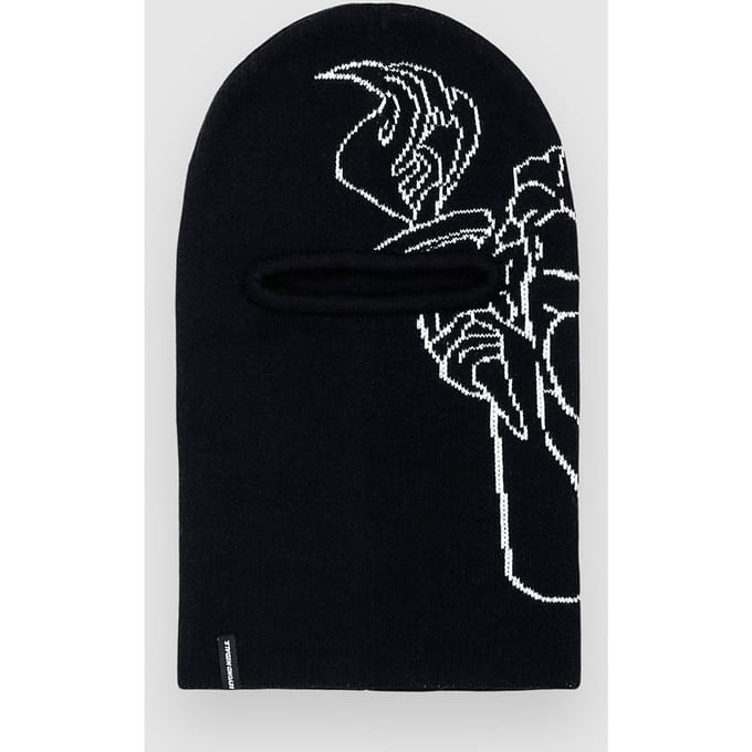 Beyond Medals Jacquard Knit Balaclava zwart