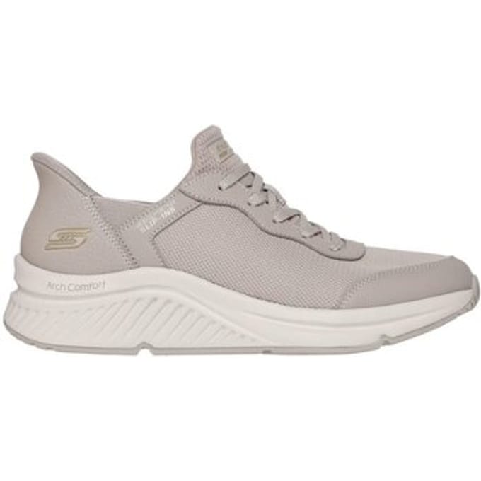 Skechers Slip-ins: BOBS Arch Comfort dames sneakers beige