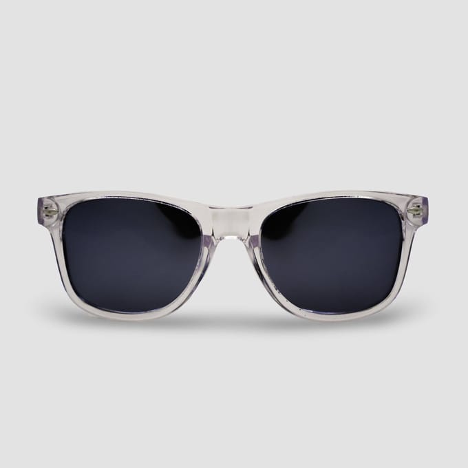 Montuurtjevoorjou - Way Classic Clear - Zonnebril - Heren zonnebril - Transparant