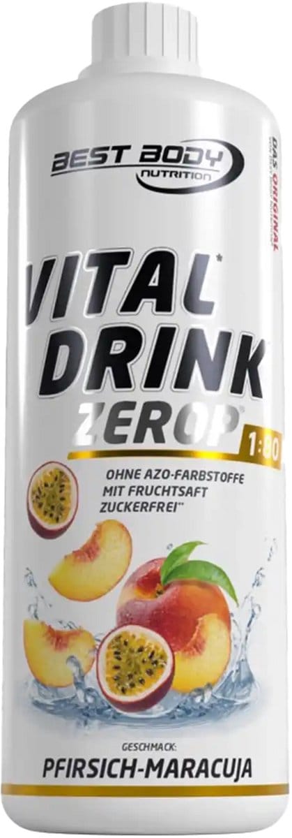 Vital Drink Konzentrat - 1000ml - Pfirsich Maracuja