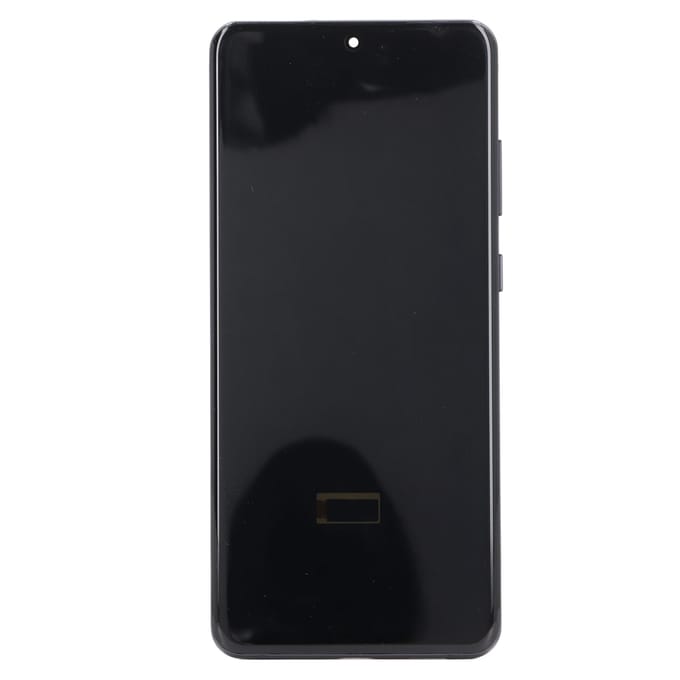 Kit d'assemblage d'écran de téléphone portable avec jeu d'outils avec cadre Accessoires de remplacement pour réparation pour S20 Ultra Noir black