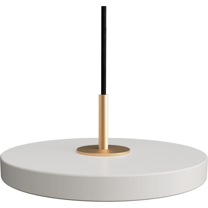 UMAGE Hanglamp Asteria Micro V2 - mist - Brass Top