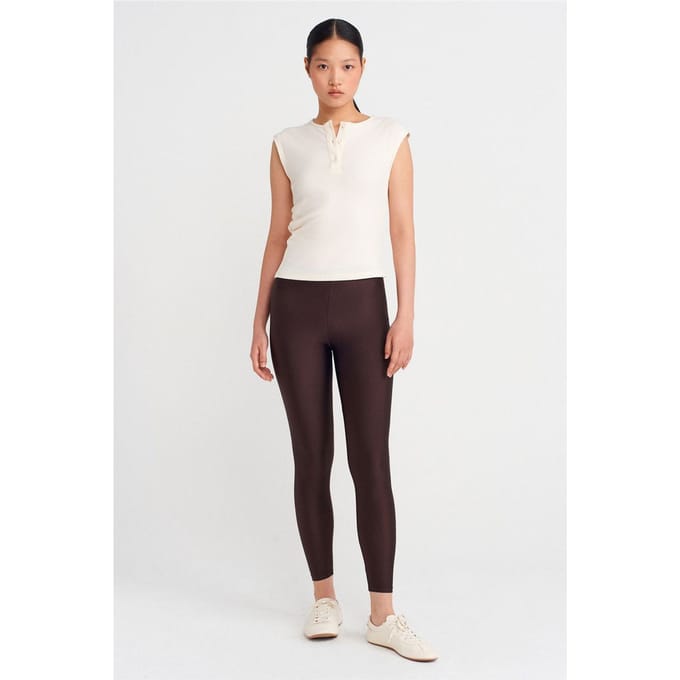 Hoog-Waisted Slim Fit Leggings