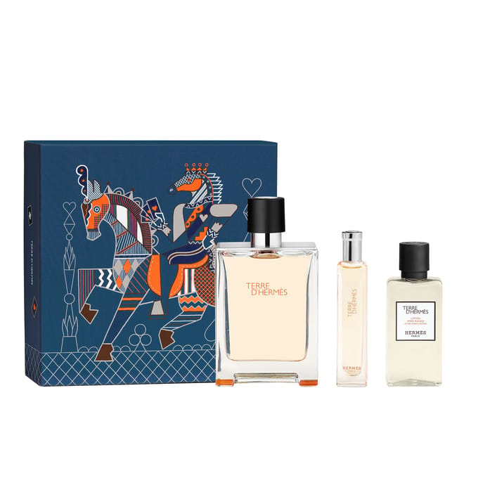 Hermes Terre D Hermes (M) Set EDT 100ml + ASL 40ml + EDT 15ml