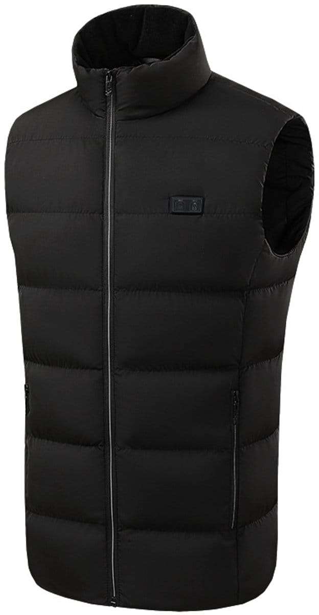 Warmtevest met 9 verwarmingszones Zwart 4XL