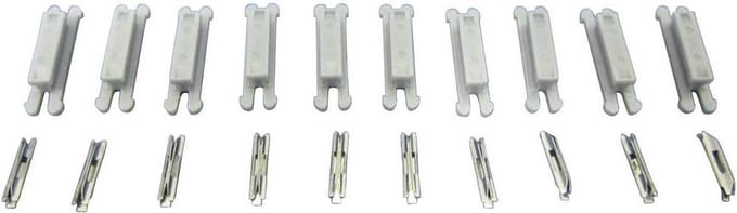 Z Rokuhan rails (met ballastbed) 7297412 Railsverbinders 10 stuk(s)