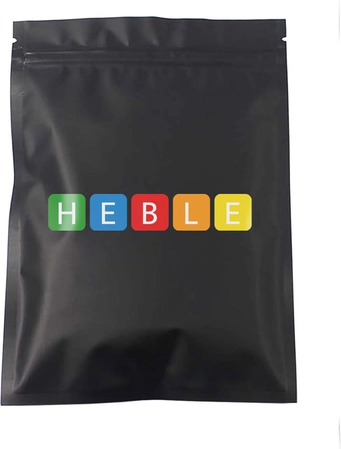 "Ultra-Dunne Case - Zwart" van Heble®