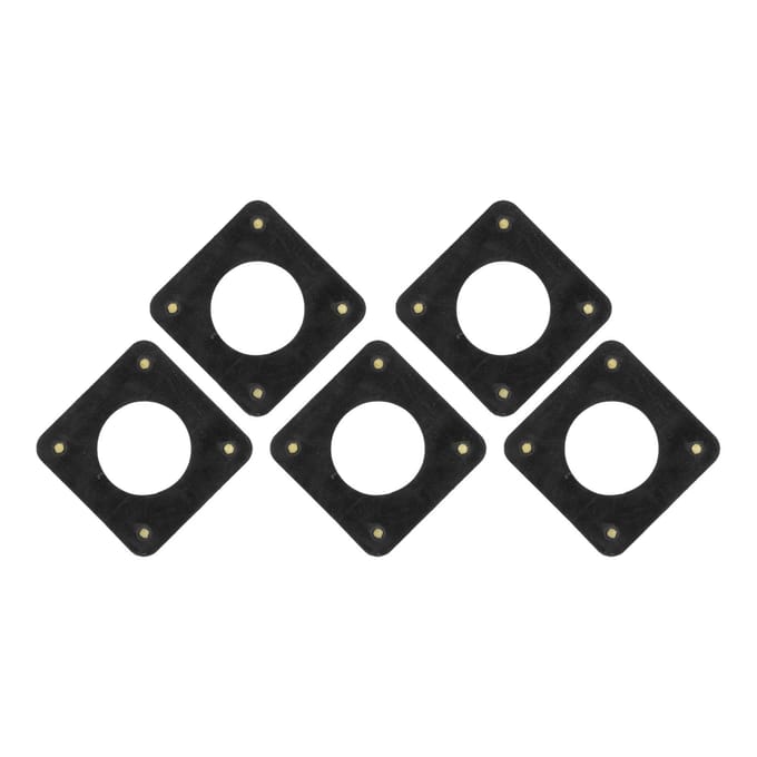 5 Stuks 42 Stappenmotor Demper Silicone Schokdemper Dempingspakking voor 3D-printer 2mm black