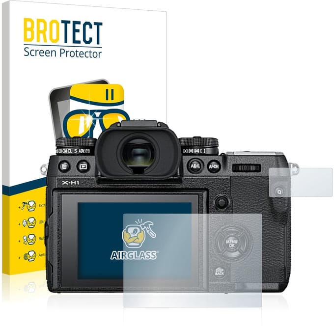 Screenprotector voor Fujifilm X-H1 Beschermglas transparant