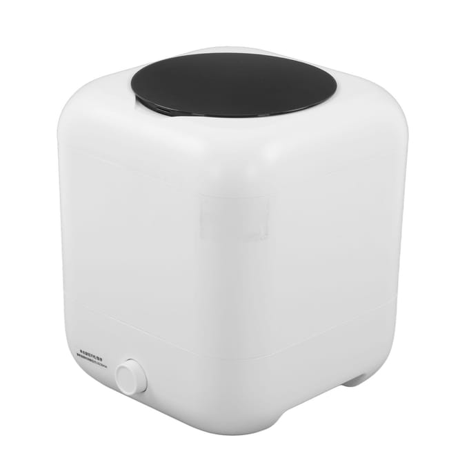 Mini Wasmachine ABS USB Oplaadbaar Kleine Draagbare Wasmachine met Timerfunctie voor Appartement black