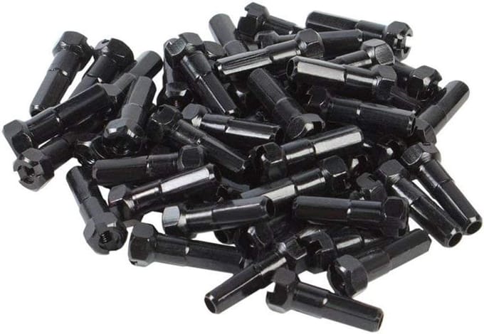 Spaaknippels - Fietsonderdelen - Fietsreparatie - Speciale opname - 40 stuks - Zwart