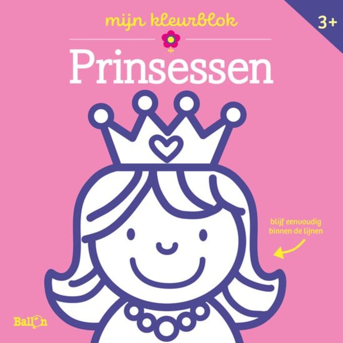 Mijn Kleurblok Prinsessen / 3+ - Kleurblok Junior