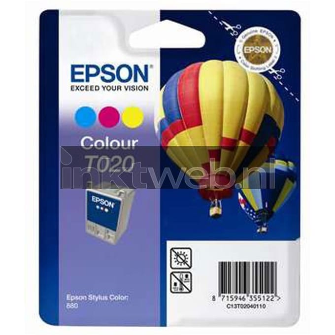 Epson T020 kleur (Origineel)