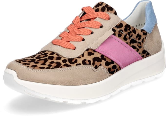 Ara dames sportschoenen New York zand multi Leo 6