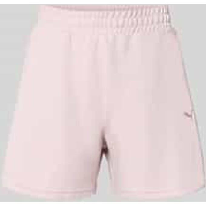 Loose fit sweatshorts van katoenmix model 'ESS ELEVATED'