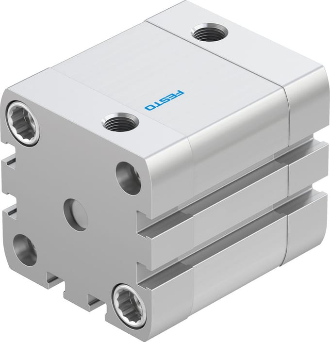 Festo Compacte Cilinder 40mm Boring 20mm Slag ISO 21287 Dubbelwerkend - 536302 - P2BMW