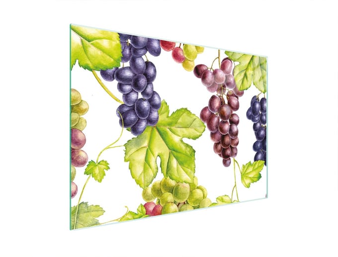TMK ArtDeko - Snijplank - Veiligheidsglas - 30x22 cm - Antislip