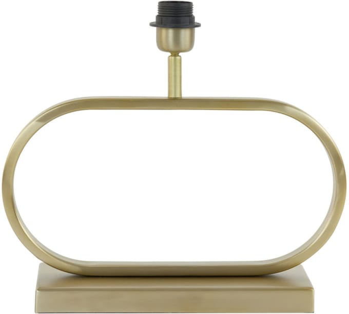 Light & Living Tafellamp Jamiro 38cm - Goud (excl. kap)