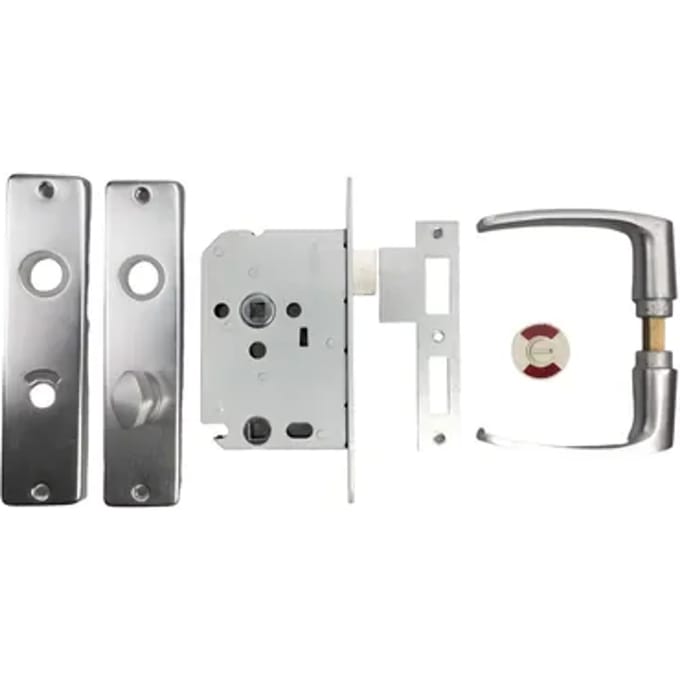 Avenue Badkamerslot Wc-slot Insteekslot - Aluminium - 63/8mm