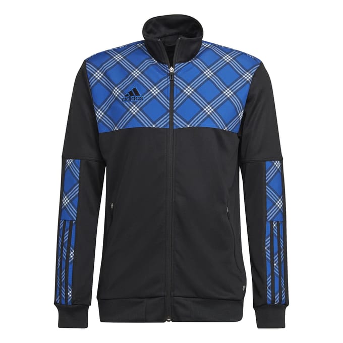 Adidas Jacket Tiro Zwart / Blauw Heren