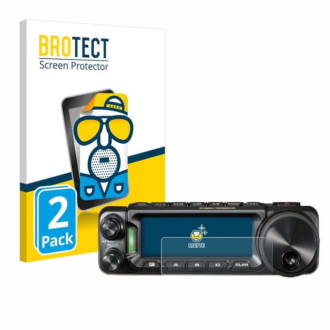 BROTECT - Screenprotector voor Yaesu FT-891 - Folie Beschermfolie matte 2 Stuks