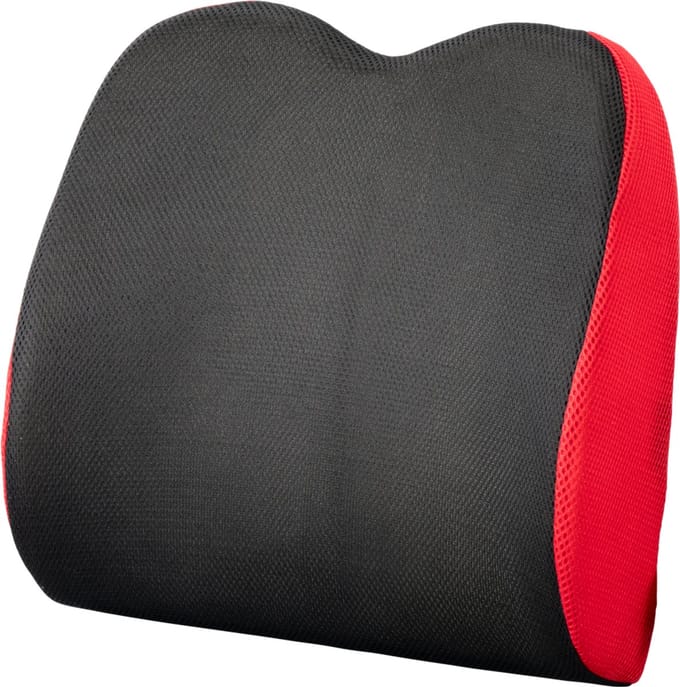 MultiMotion - Lumbaalkussen Mesh - Ergonomisch - Anti-slip - 12,5 cm