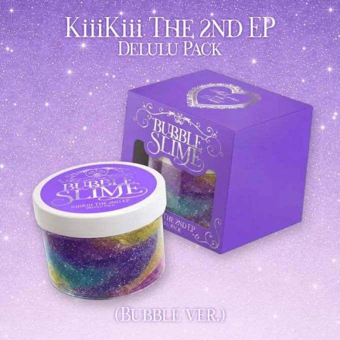 KiiiKiii - [DELULU PACK] 2e EP Album BUBBLE Version ÉDITION LIMITÉE