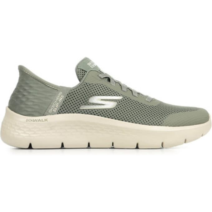 Skechers Go Walk Flex - Grand Entry Dames Instappers - Groen