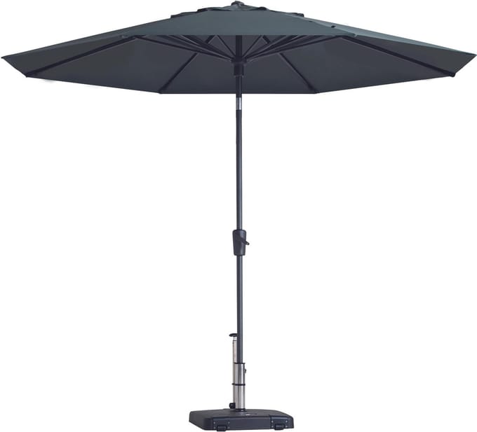 Madison Paros parasol - 300 cm. - grey