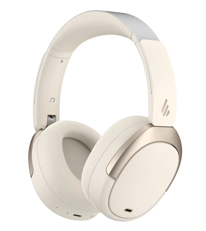 EDIFIER W80 Over-Ear Hoofdtelefoon -49Db Actieve Ruisonderdrukking Ldac Hi-Res Bedraad & Draadloos Ai Clear Call Snel Opladen Multipoint Verbinding Bluetooth V5.4
