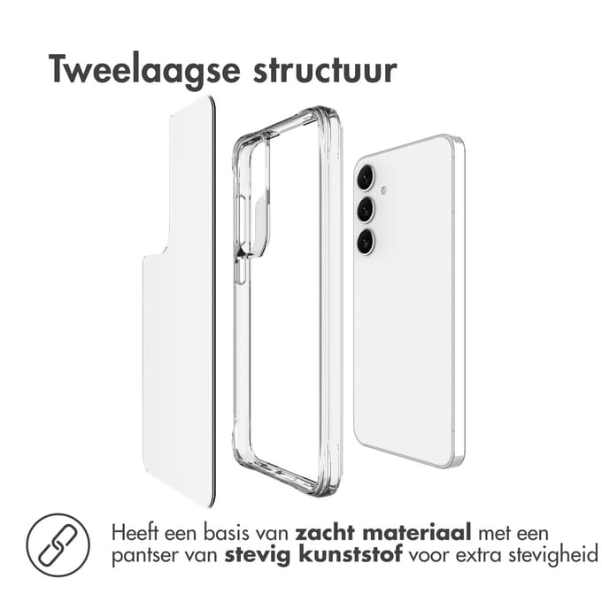 imoshion Hoesje - Geschikt voor Samsung Galaxy S24 - Case - Transparant