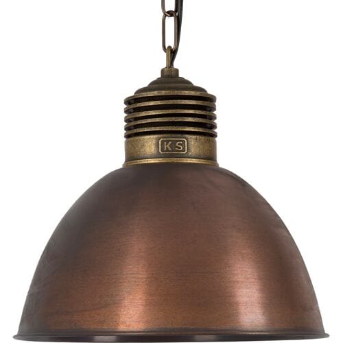 KS Verlichting Hanglamp Loft koper