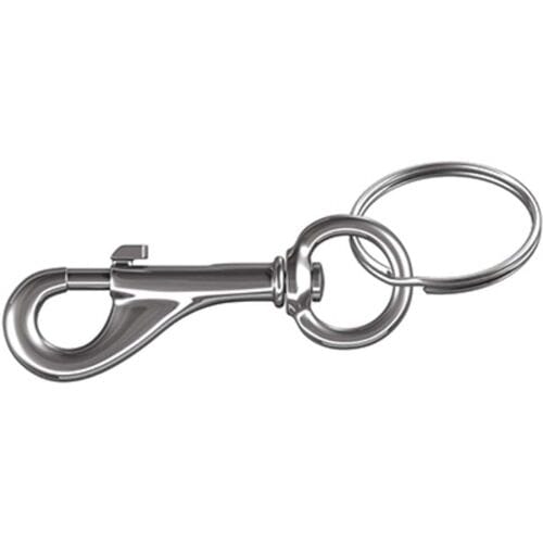 dörner + helmer 4815344 Karabijnhaak vernikkeld 70 mm x 15 mm 12 stuk(s)