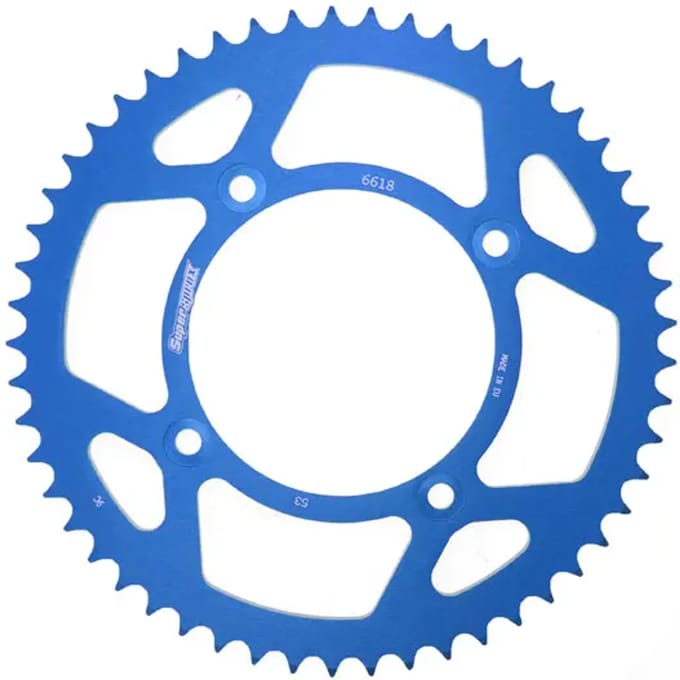 Motorfiets kroon Supersprox Ral-6618