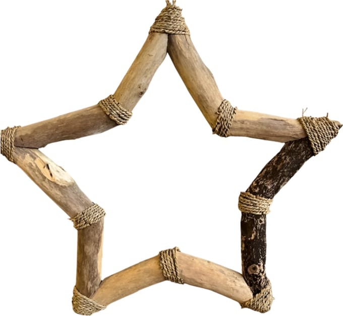 decoratief beeld Star drift hole 50cm
