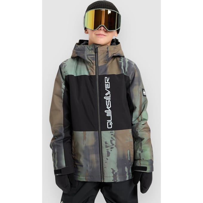 Quiksilver Side Hit Block Kids Jas camouflage