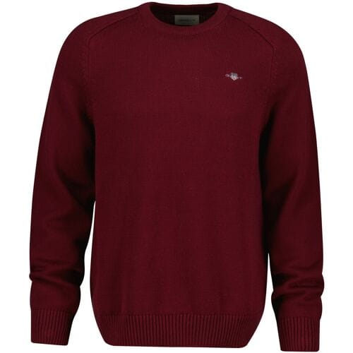 Gant Trui Casual Cotton Crew Neck Plumped Red / male