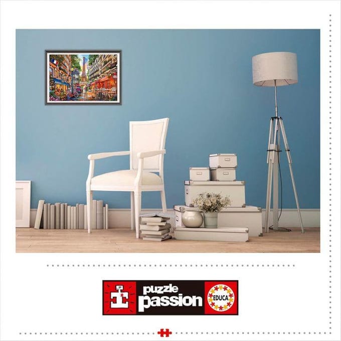 Educa - Parijs - Dominic Davison - Puzzel - 1000 stukjes - Sinterklaas Cadeautjes