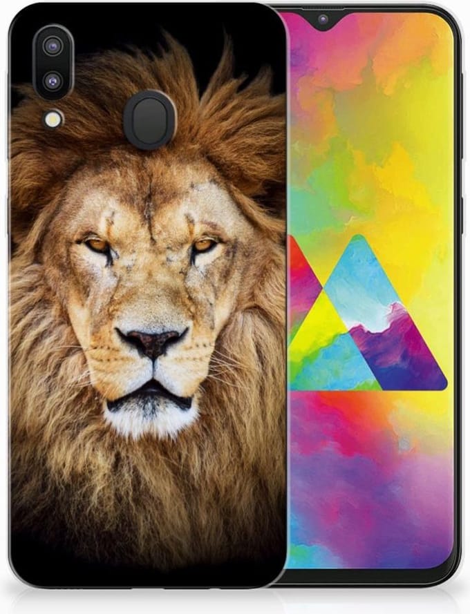 Samsung Galaxy M20 (Power) TPU Hoesje Leeuw