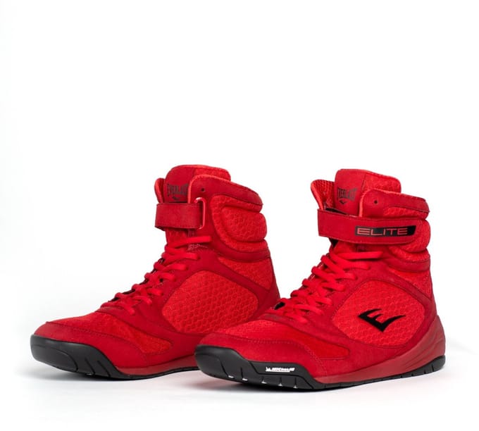 Everlast Elite 2 - Boksschoenen - High-top - Rood (Beschikbaar in verschillende maten)