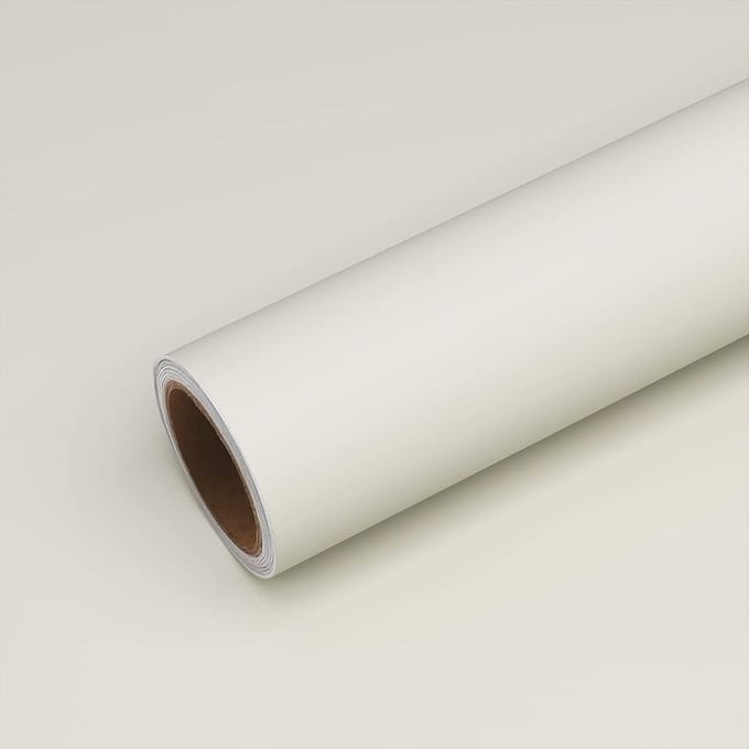 Dik Zelfklevend Beige Behang Vinyl voor Meubels en Muren